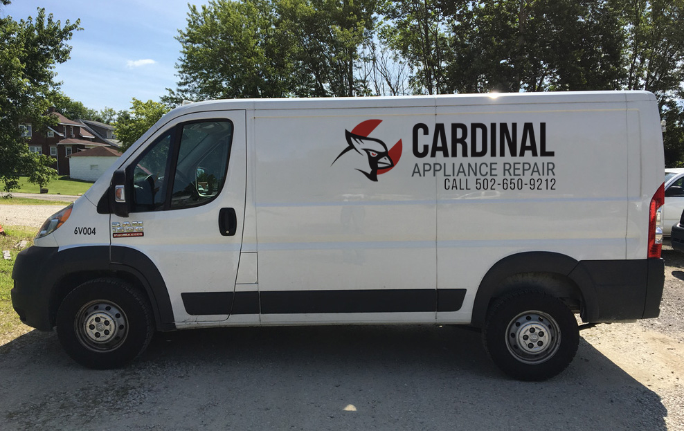 cardinal appliance repair van